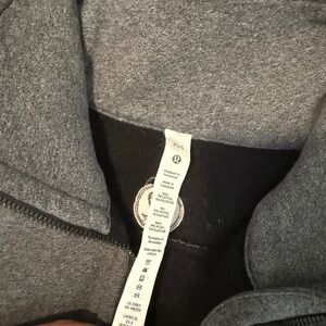 Lululemon cropped oversized scuba funnel neck